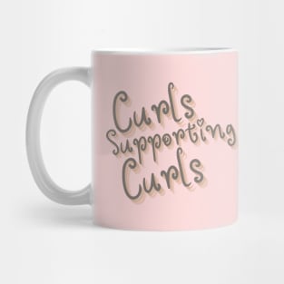 Curls Supporting Curls v13 Mug